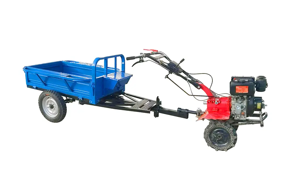 OEM ODM agricultural transport vehicle, hand-guided tractormicro tiller special trailer, size can be customized (5).jpg